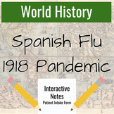 The 1918 Flu Pandemic - Slides & Interactive Notes