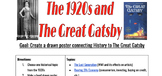 The 1920s and The Great Gatsby