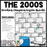 The 2000s Two-thousands Reading Comprehension Bundle U.S. History