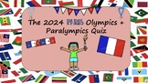 The 2024 Olympics and Paralympics Quiz