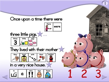 The 3 Little Pigs - Animated Step-by-Step Story - PCS by Bloom | TPT