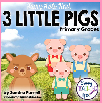 Preview of The 3 Little Pigs - a unit for beginning readers