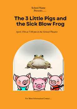 Preview of The 3 Little Pigs and the Sick Blow Frog