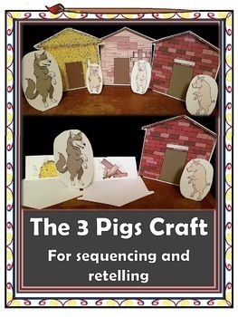 Preview of Sequence and retell - The 3 Pigs