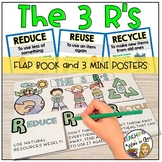 The 3 R's Posters and Flap Book REDUCE REUSE RECYCLE