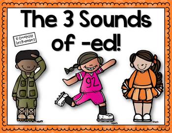 Preview of The 3 Sounds of -ed! {Free Posters}