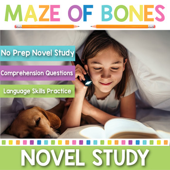 Preview of The 39 Clues: The Maze of Bones Novel Study | Mystery Comprehension Questions