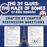 The 39 Clues The Maze of Bones Discussion Questions Activity