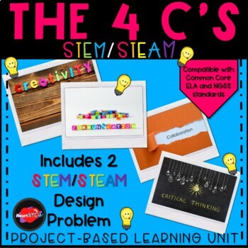Preview of The 4 C's Introduction- Project Based Learning -Creativity and Critical Thinking