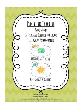 Preview of The 4 Great Astronomers: Aristotle, Ptolemy, Copernicus & Galileo (Astronomy)