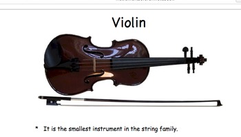 Preview of The 4 Instrument Families of the Orchestra