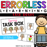 The 4 Seasons Errorless Learning Task Boxes (4 task boxes 