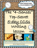 The "4-Senses," A Guided Story-Writing Lesson