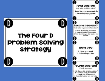 4d problem solving template