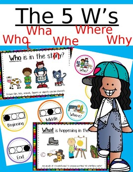 The 5 W's: Posters and Retelling Sticks