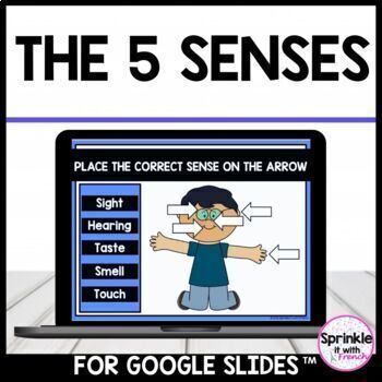 Preview of The 5 senses-for Google Slides™️