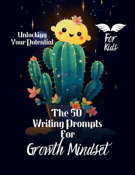 Preview of The 50  Writing Prompts  For Growth Mindset