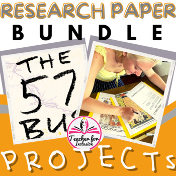 Preview of The 57 Bus Dashka Slater Project/Research Paper Bundle