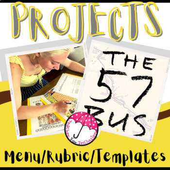 Preview of The 57 Bus Dashka Slater Projects/Menu/Rubric/Templates/Editable