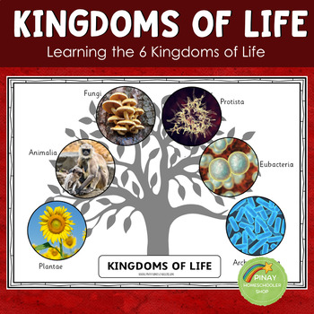 Preview of The 6 Kingdoms of Life Learning Pack (Montessori)