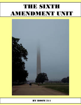 Preview of The 6th Amendment Unit