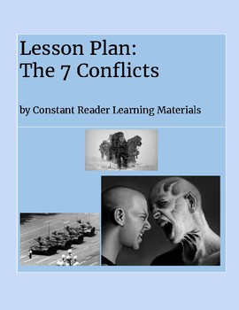 Preview of The 7 Conflicts Lesson Plan and PowerPoint Presentation