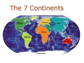 Preview of The 7 Continents Assembly (7 - 11 yrs)