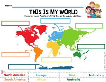 The 7 Continents Printable Activity 15 Pages By Life And Homeschooling