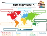 The 7 Continents Printable Activity (15 pages)