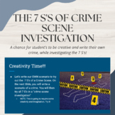 The 7 S's of Crime Scene Investigation Activity for Forensics