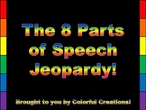The 8 Parts of Speech Jeopardy