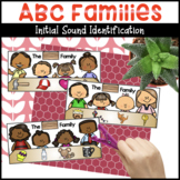 ABC Families Initial Sound Identification Activity