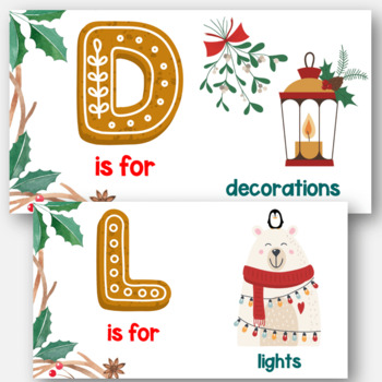 The ABC's of Christmas - Digital Book - Virtual Activity by Sparkling ...
