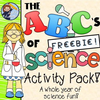 Preview of The ABC's of Science Activity Pack FREEBIE