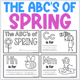 The ABC's of Spring - Printable Alphabet Book - Fun Spring