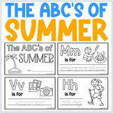The ABC's of Summer - Printable Alphabet Book - Fun Summer