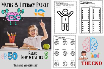 Preview of The ABCs of 123s: Your All-in-One Math and Literacy Solution