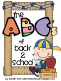 The ABC's of Back 2 School