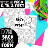 The ABCs of... Back to School, Open House, or Meet the Tea