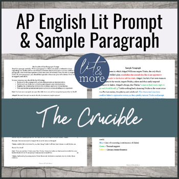 ap english lit essay prompt