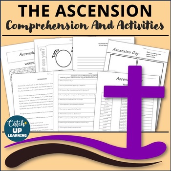Preview of The ASCENSION Easter Religious Activities Holy Week
