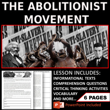 Preview of The Abolitionist Movement