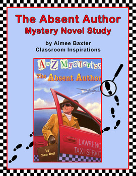 Preview of The Absent Author - Mystery Novel Study - A to Z Mysteries