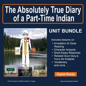 Preview of Absolutely True Diary of a Part-Time Indian by Sherman Alexie: Unit Bundle