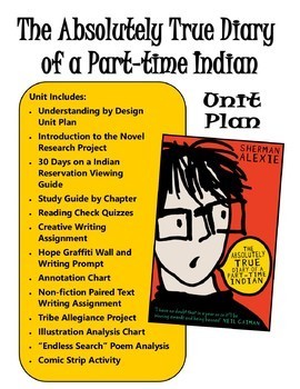 Preview of The Absolutely True Diary of a Part-Time Indian Teacher's Bundle