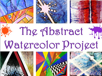 Preview of The Abstract Watercolor Project