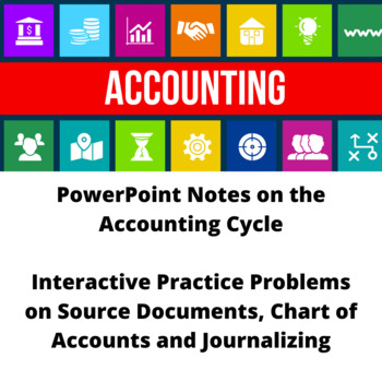 Preview of The Accounting Cycle with Notes and Practice Problems