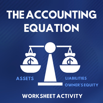Fun Practice and Test: Accounting Equation Worksheet