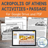 The Acropolis and The Parthenon Activities and Reading Pas