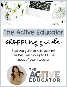Preview of The Active Educator Shopping Guide